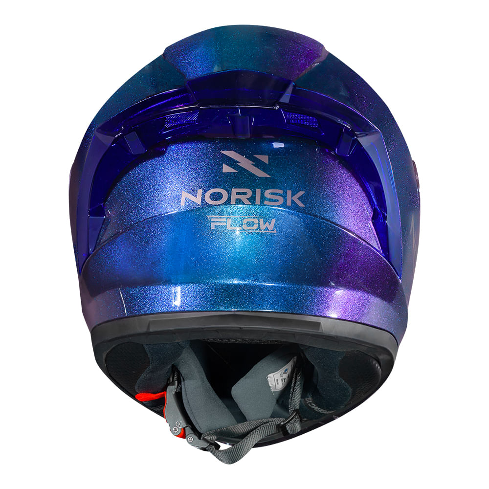 CAPACETE NORISK FLOW MONOCOLOR AZUL 2