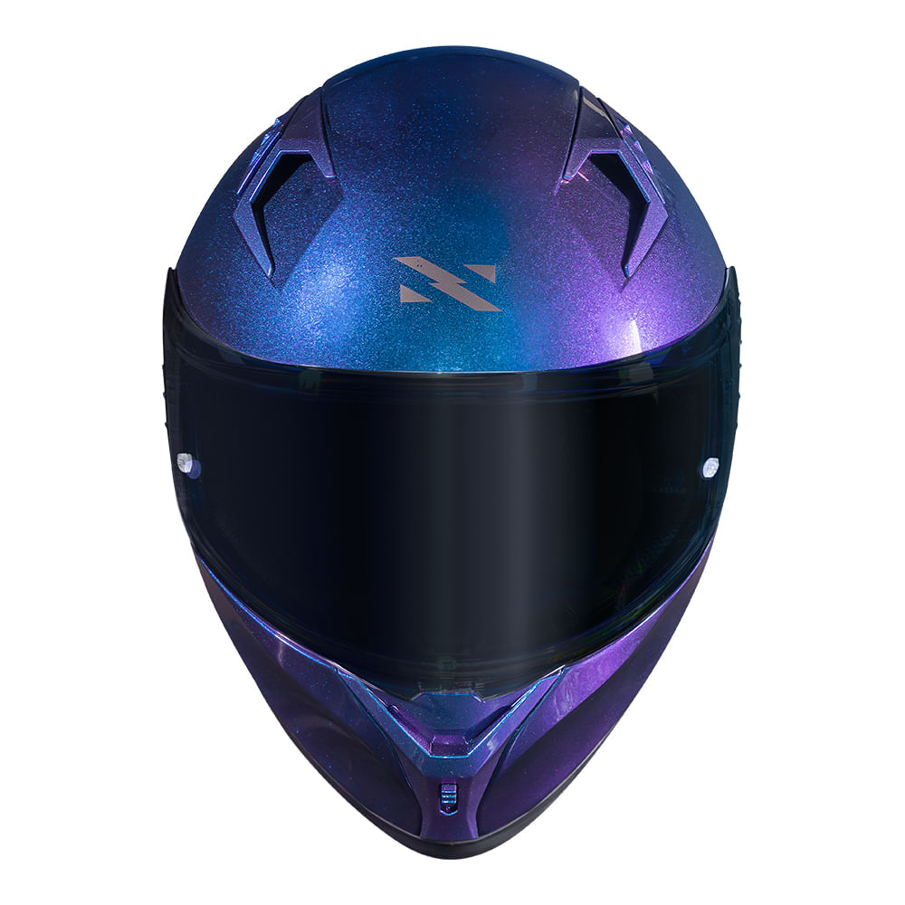 CAPACETE NORISK FLOW MONOCOLOR AZUL 3