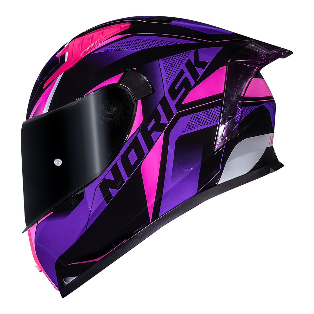 CAPACETE NORISK FLOW PULSE ROXO 3