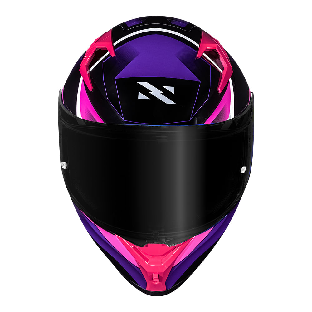 CAPACETE NORISK FLOW PULSE ROXO 4