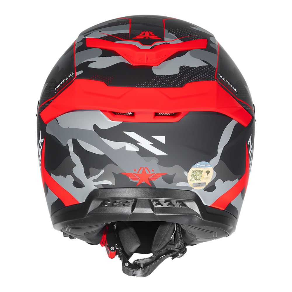 CAPACETE NORISK ROCK TACTICAL PRETO FOSCO 2
