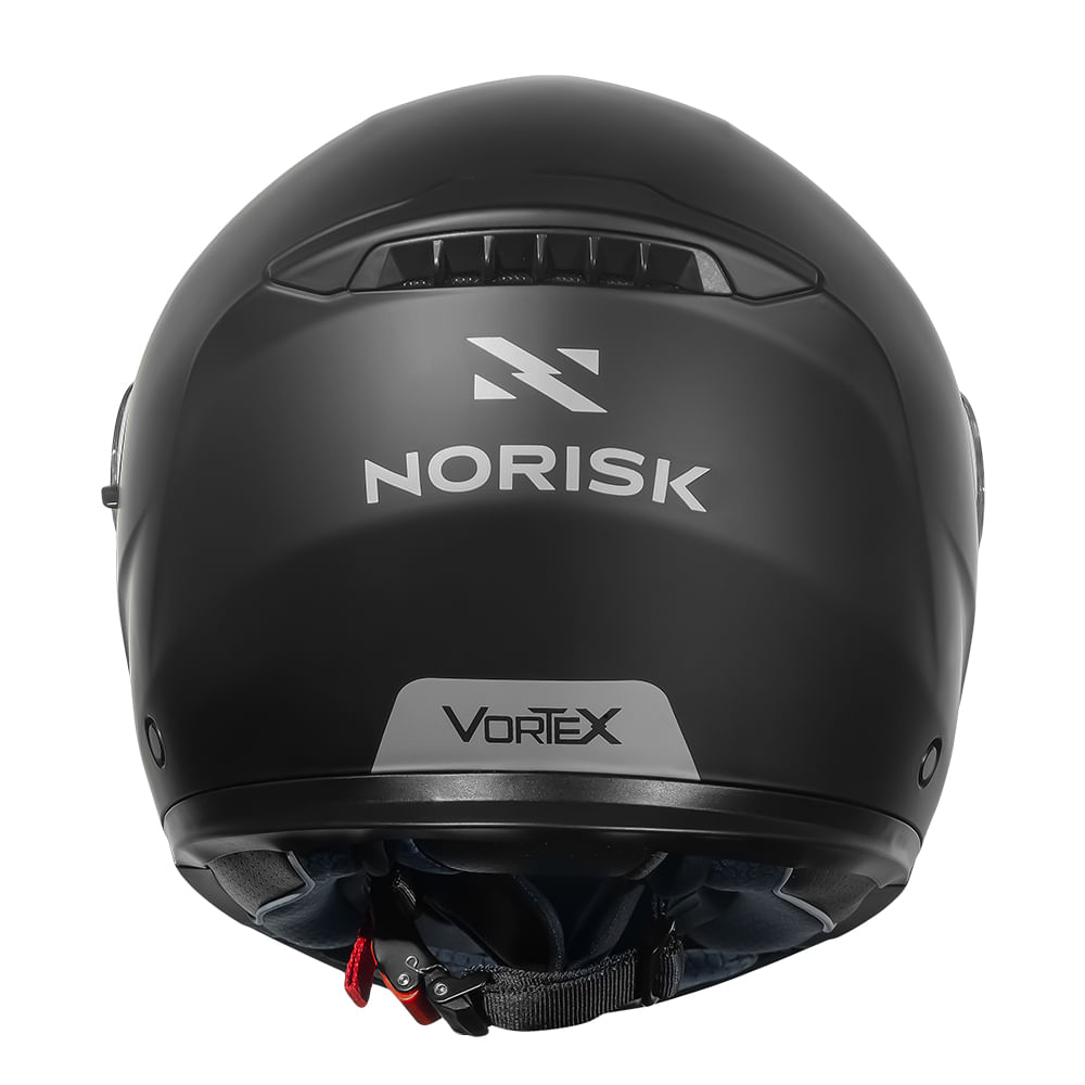 CAPACETE NORISK VORTEX MONOCOLOR PRETO FOSCO 2