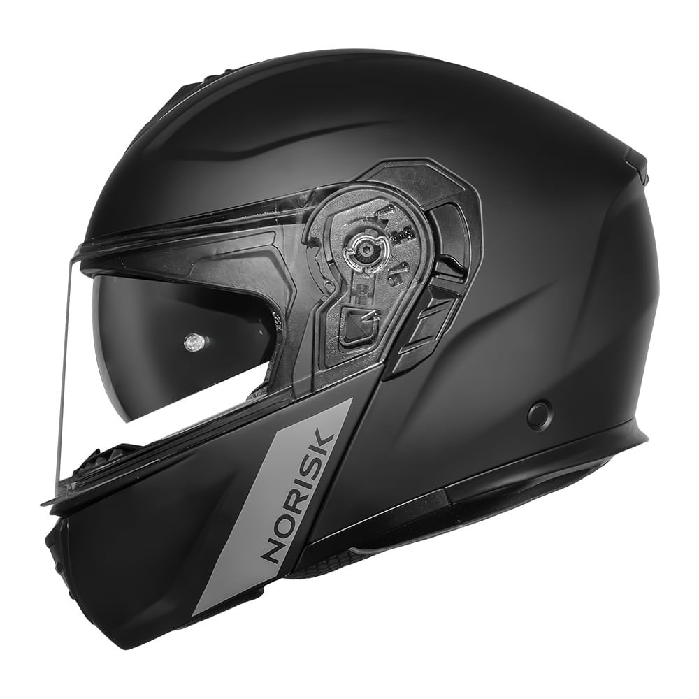 CAPACETE NORISK VORTEX MONOCOLOR PRETO FOSCO 3
