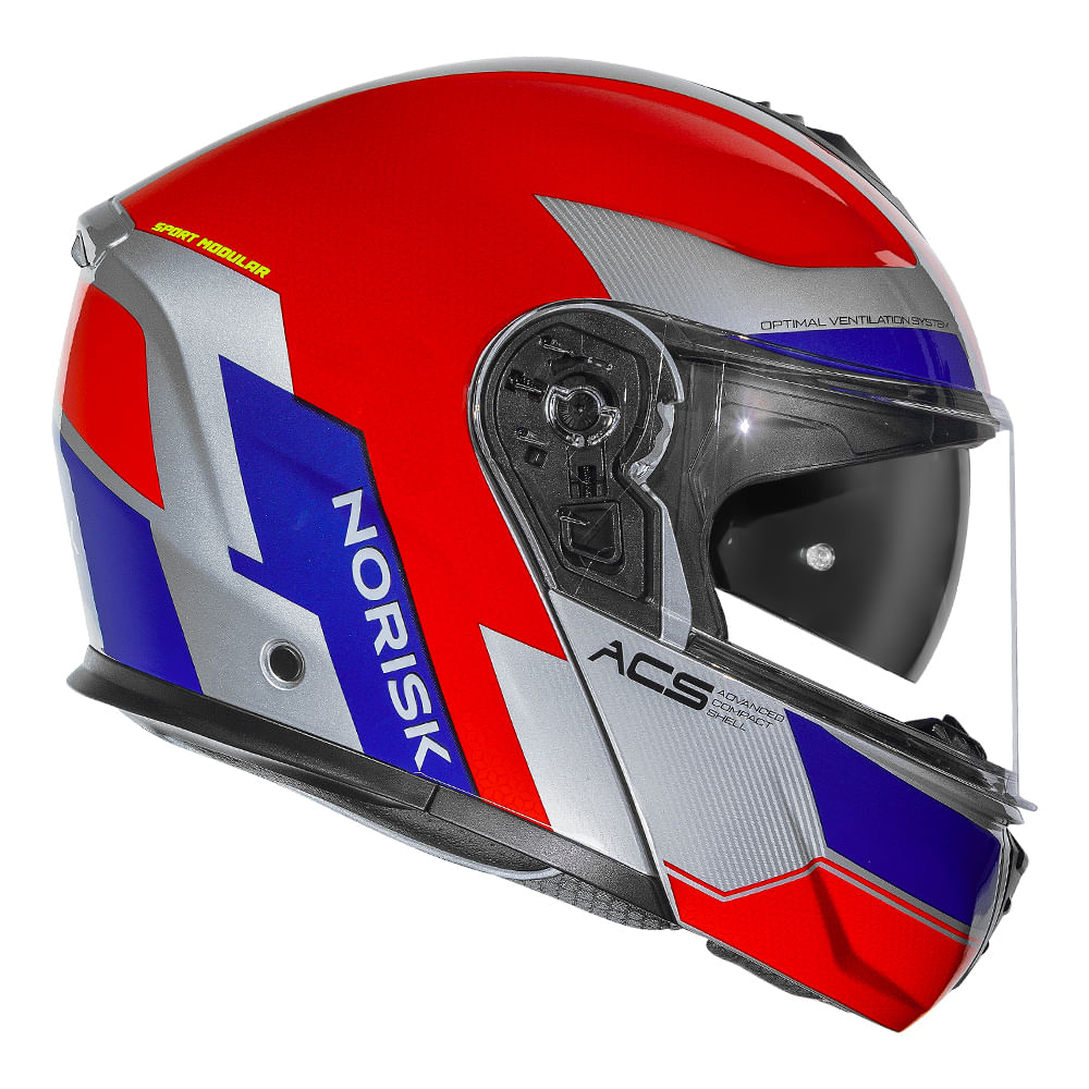 CAPACETE NORISK VORTEX TRAVELER CINZA