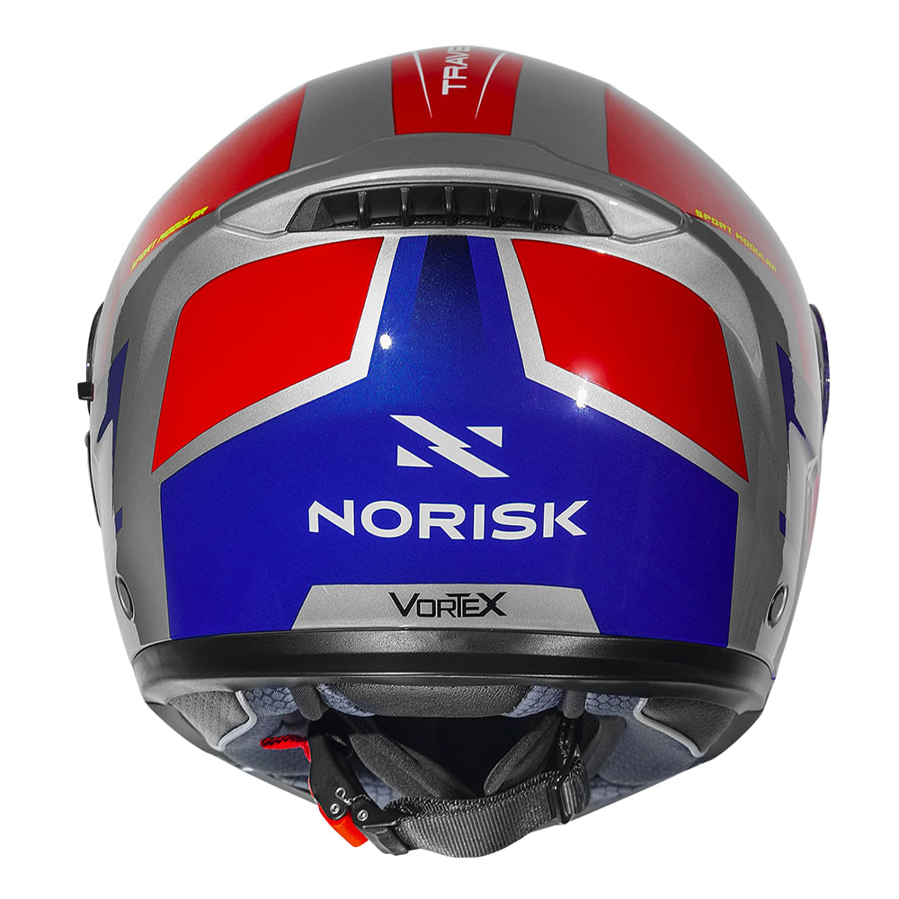 CAPACETE NORISK VORTEX TRAVELER CINZA 2