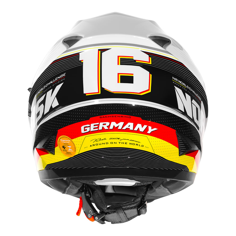CAPACETE NORISK SOUL II GRAND PRIX GERMANY 2