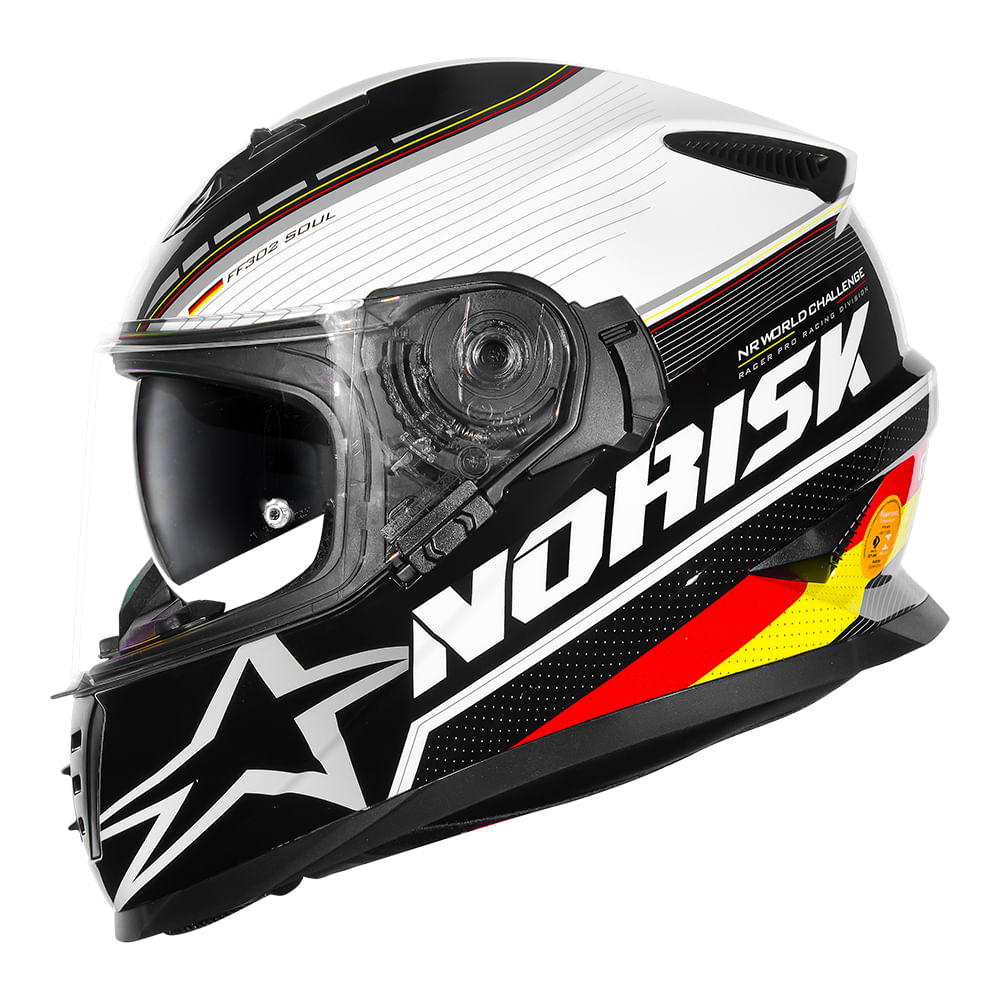 CAPACETE NORISK SOUL II GRAND PRIX GERMANY 3