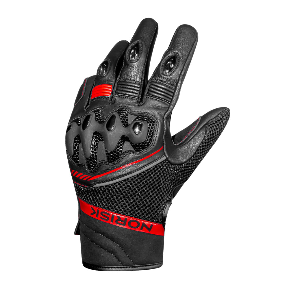 LUVA NORISK IRONGRIP PRETO 2