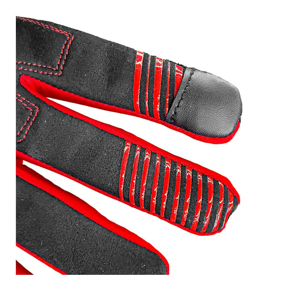 LUVA NORISK RAPTOR VERMELHO 4