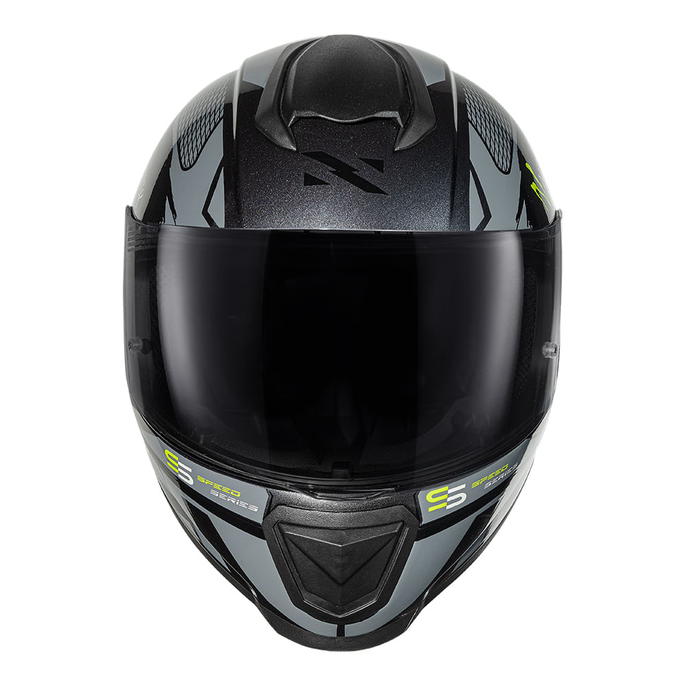 CAPACETE NORISK RAZOR TURBO TITANIUM 4