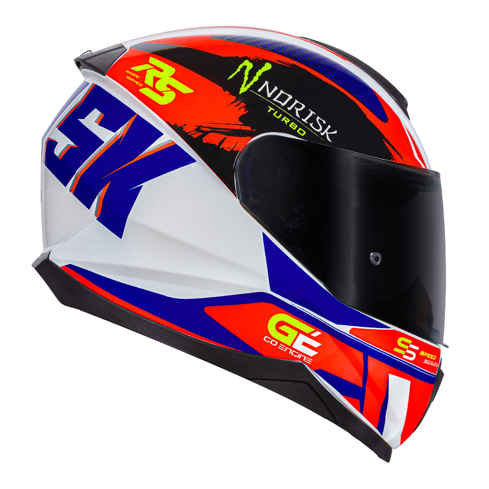 CAPACETE NORISK RAZOR TURBO AZUL