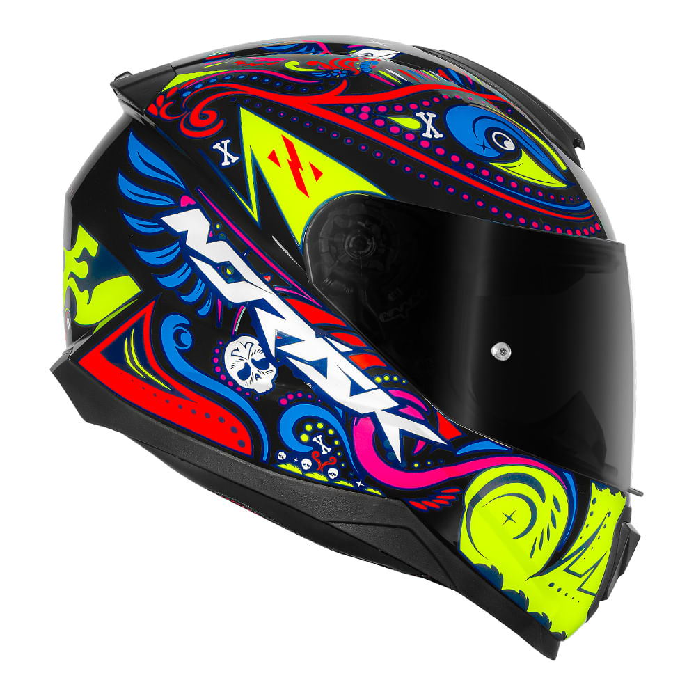 CAPACETE NORISK RAZOR CIRCUS PRETO