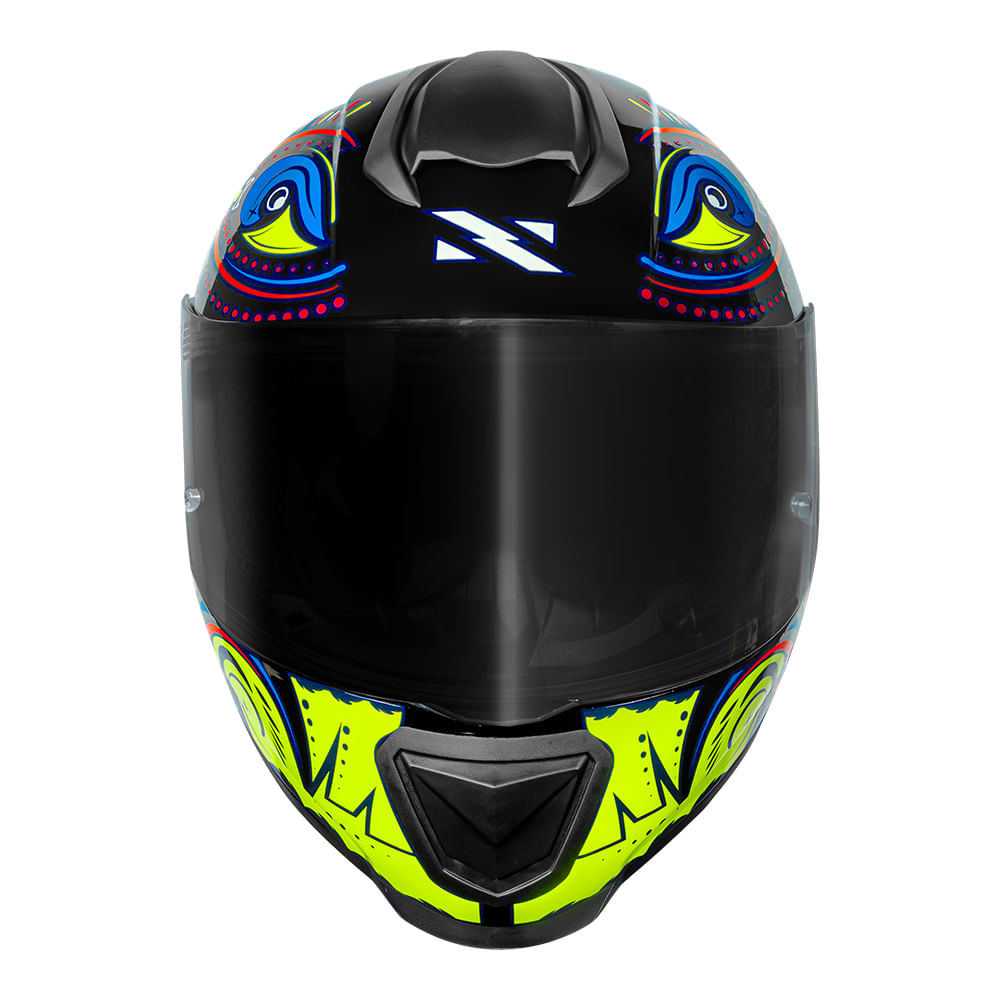 CAPACETE NORISK RAZOR CIRCUS PRETO 4