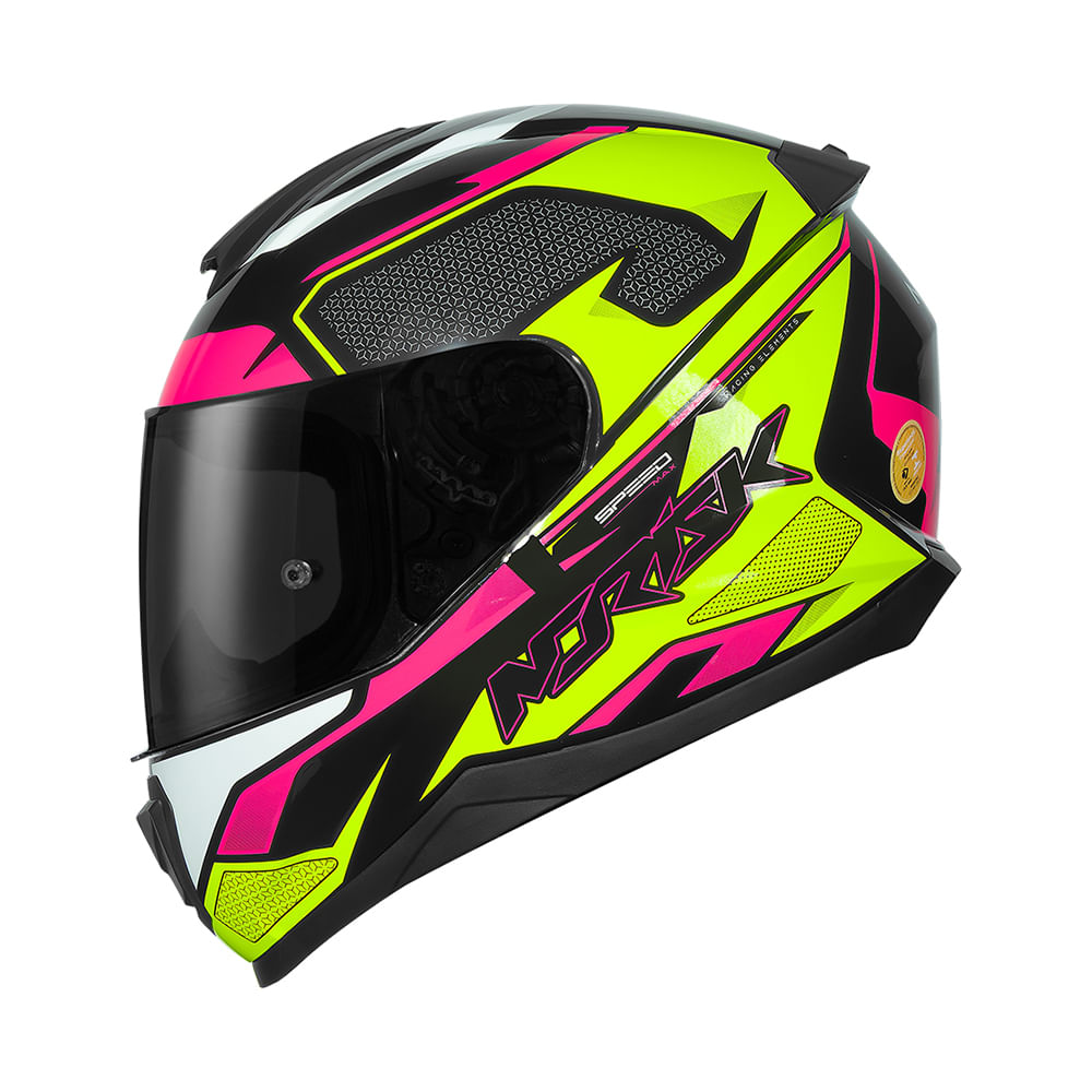 CAPACETE NORISK RAZOR SPEEDMAX AMARELO 3