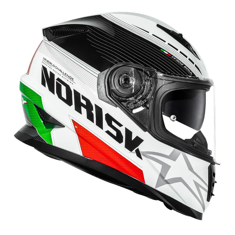 CAPACETE NORISK SOUL II GRAND PRIX ITALY