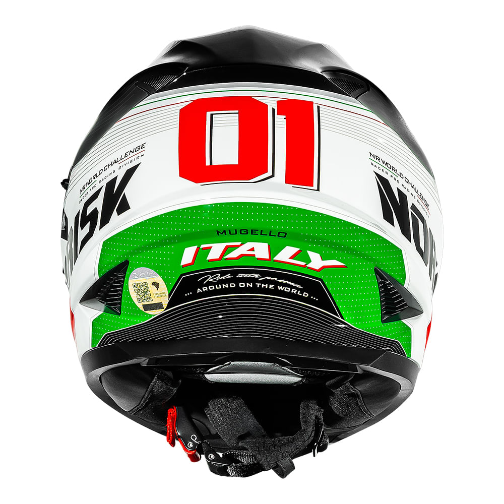 CAPACETE NORISK SOUL II GRAND PRIX ITALY 2