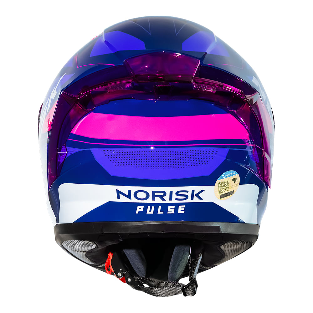 CAPACETE NORISK FLOW PULSE ROSA 2